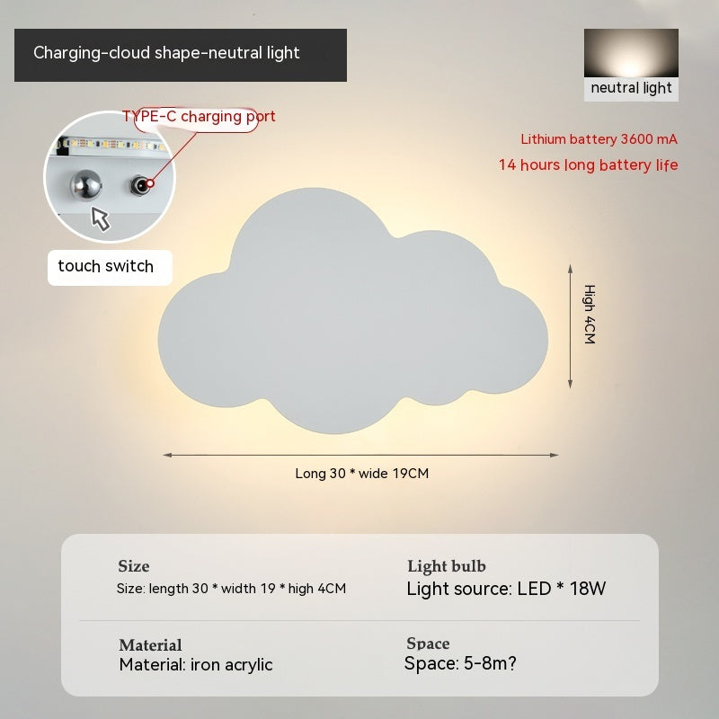 LumoStick Wall Light – Wireless Rechargeable LED Lamp