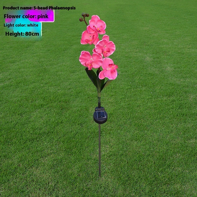 LilyGlow Solar Lantern – Outdoor Flower Garden Light