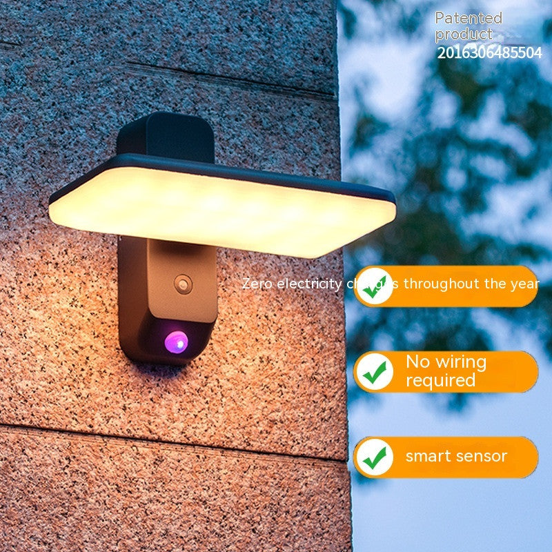 Nordic Sense Wall Light – Solar Motion Outdoor Lamp