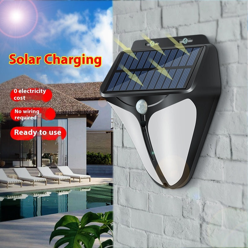 Solis Duo Sense Wall Light – Solar Motion Outdoor Lamp