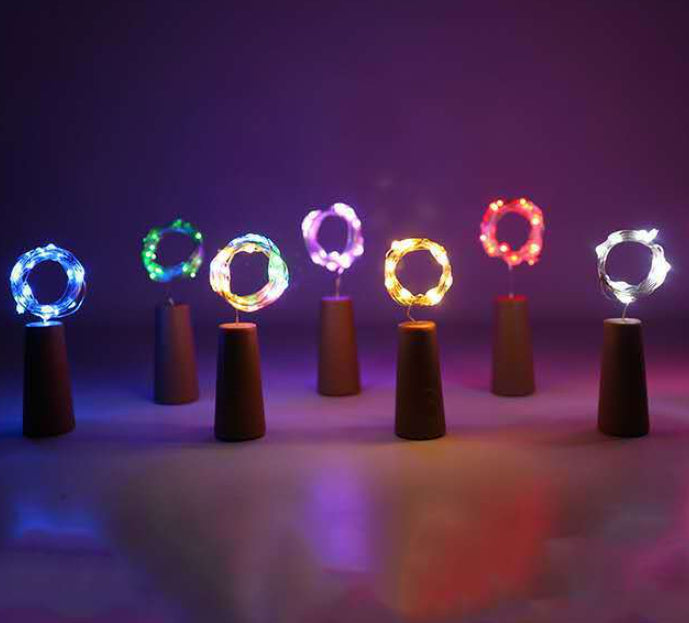 Solvéra Bottle LED Lights – Solar Ambient Glow String