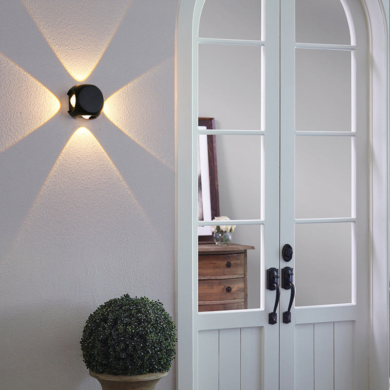Orbix Wall Light – Modern Round Ambient Lamp