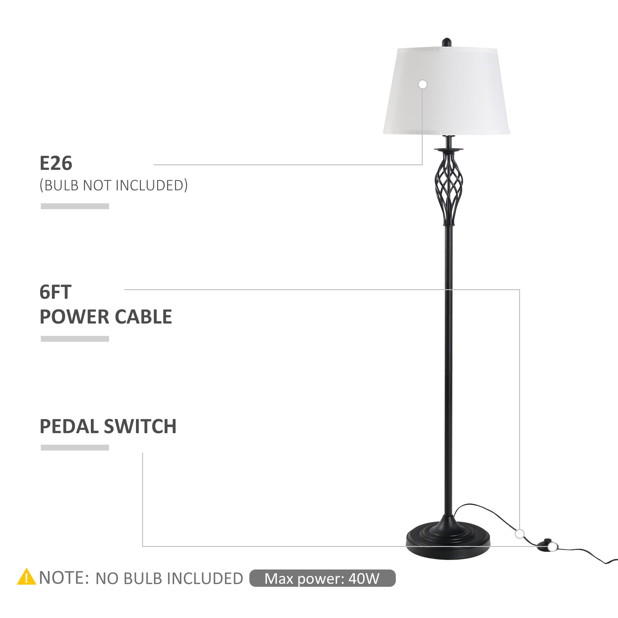 Noiré 3-Piece Lamp Set – Modern Ambient Living Collection