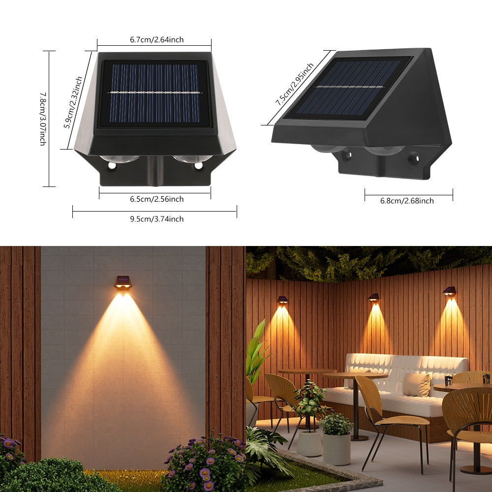 Solis Wash Wall Light – Solar Outdoor Ambient Washer
