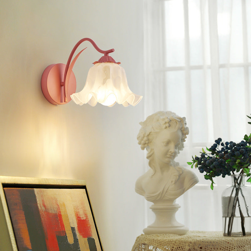 Roselle Floral Wall Lamp – Soft Ambient Bloom Light