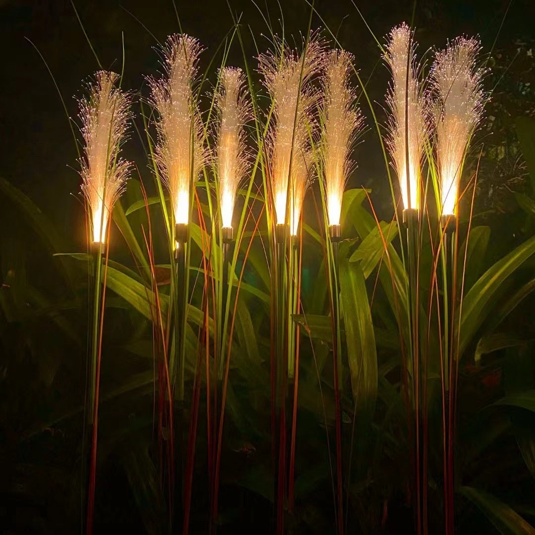 PampasGlow Reed Lamp – Solar Outdoor Grass Light