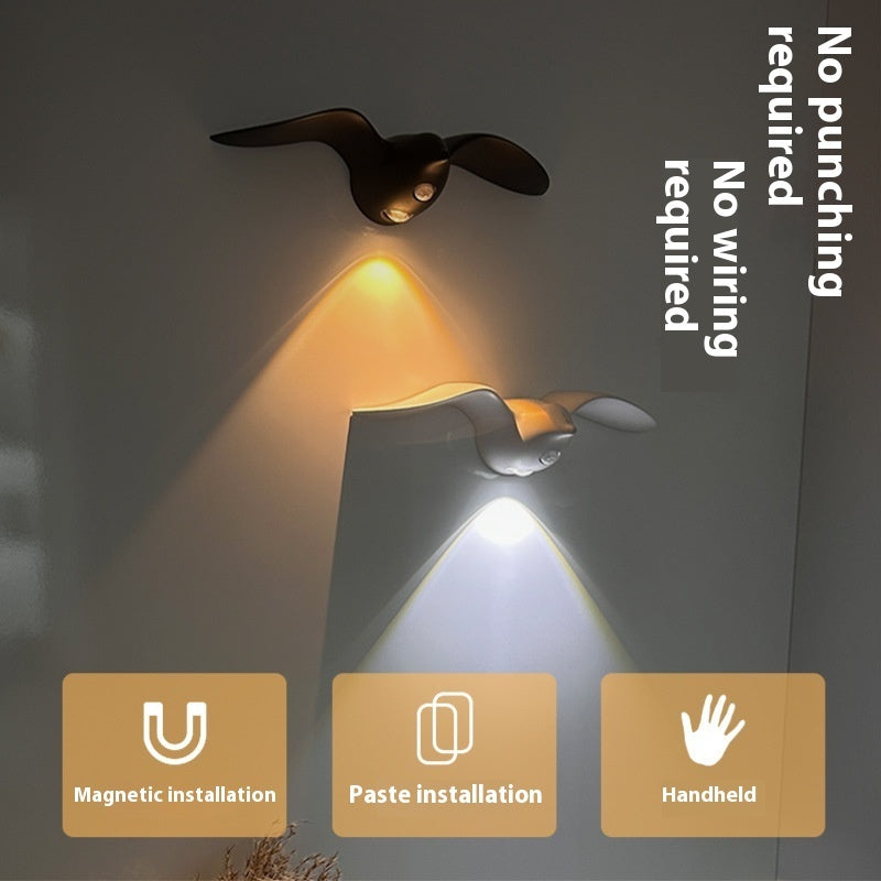 Aeris Seagull Sensor Lamp – Nordic Ambient Night Light