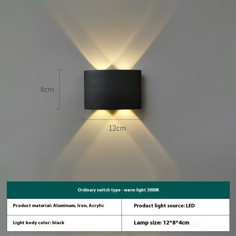 D336 Smart Wall Lamp – Modern Waterproof LED Light