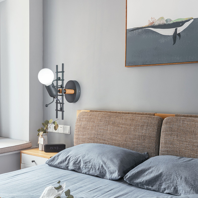 Climbera Wall Lamp – Artistic Figure Ambient Light