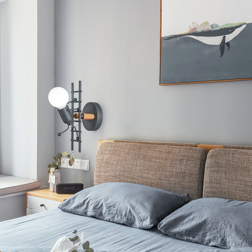 Climbera Wall Lamp – Artistic Figure Ambient Light