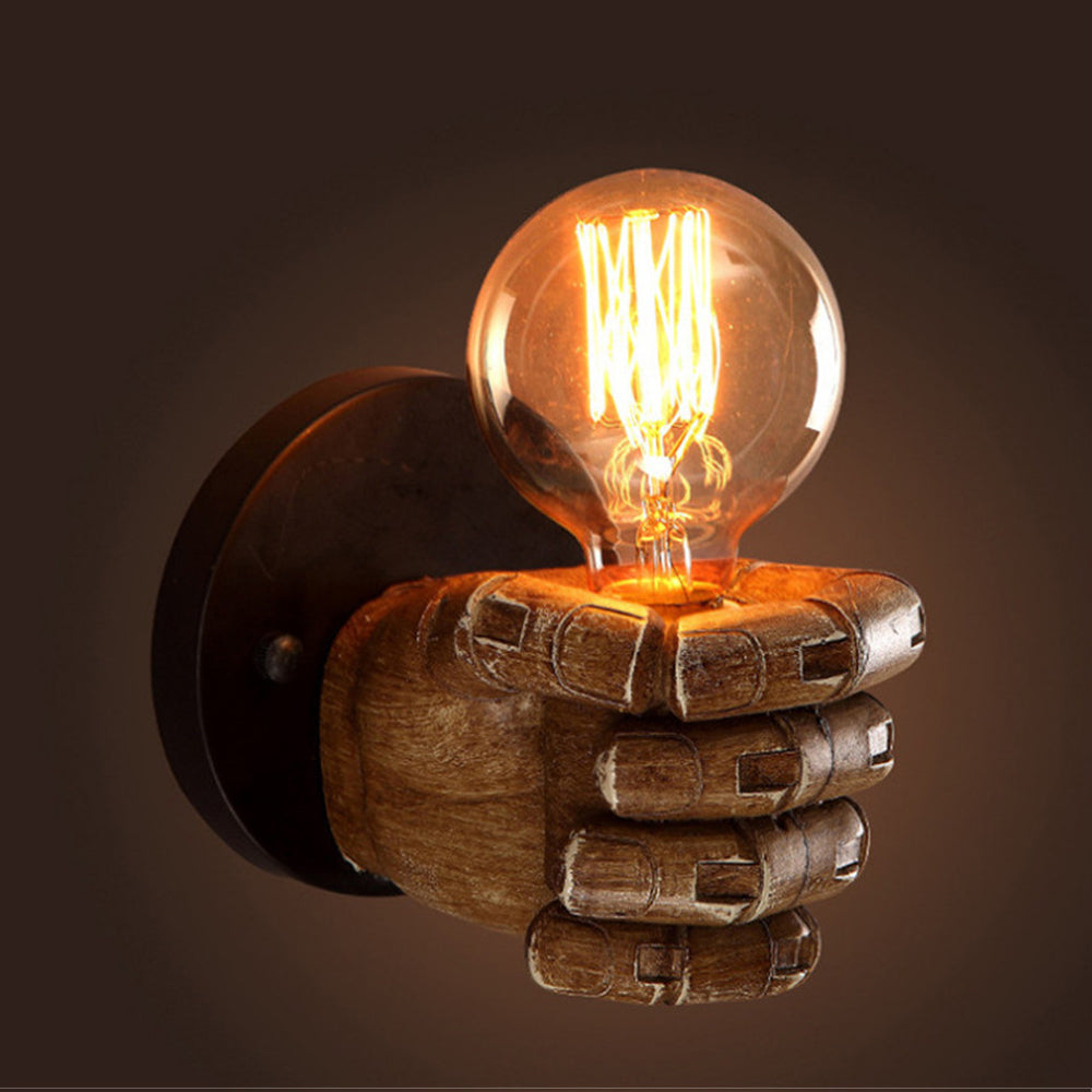 TitanGrip Resin Wall Lamp – Creative Decorative Light