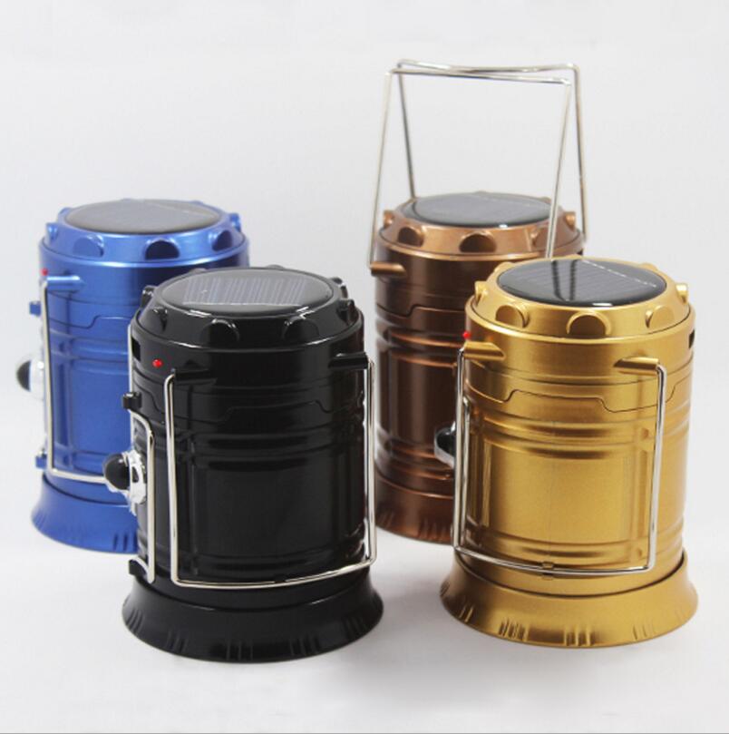 TrailGlow Camping Lantern – Solar Rechargeable LED Light