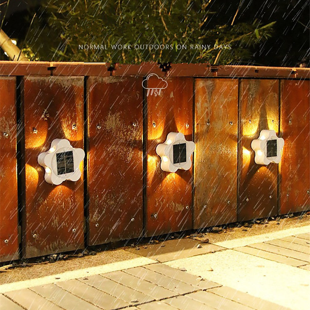 Stellora Star Wall Light – Solar Outdoor Accent Lamp