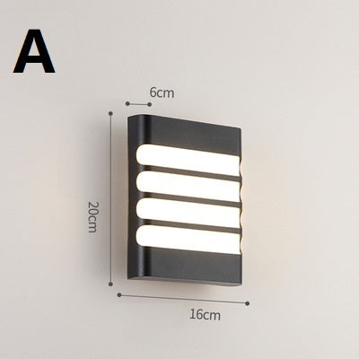 Solis Edge Wall Light – Waterproof Outdoor Lamp