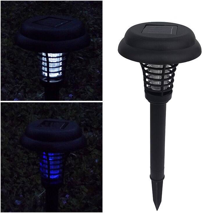 BugShield Solar Lawn Lamp – Mosquito Killer Garden Light
