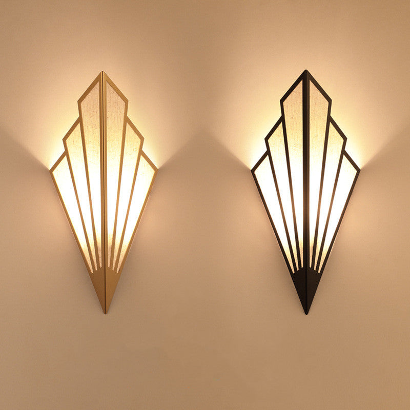 LinenGlow Wall Lamp – Modern Corridor & Stair Light