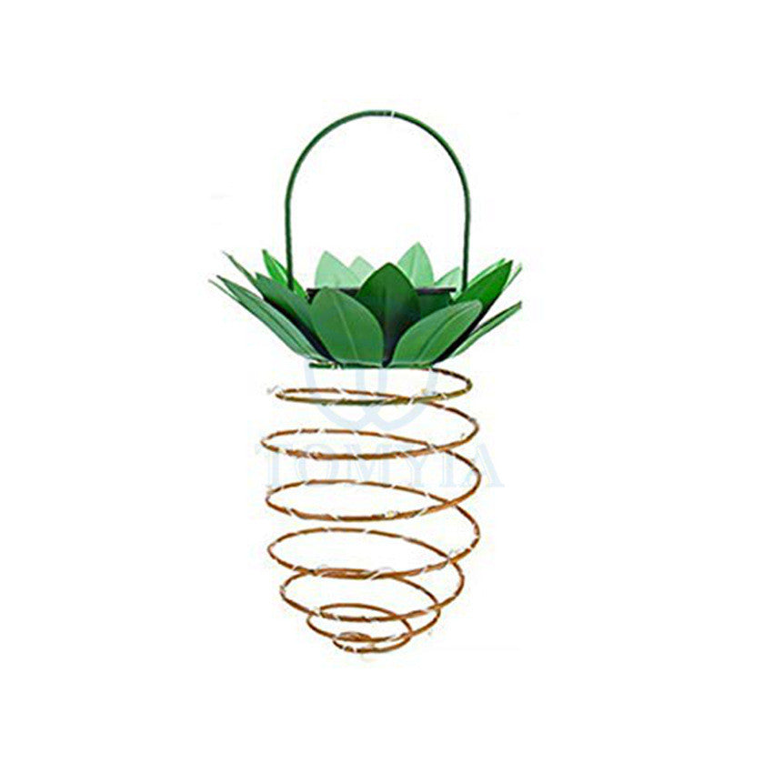 PineGlow Solar String Light – Outdoor Pineapple Fairy Lantern