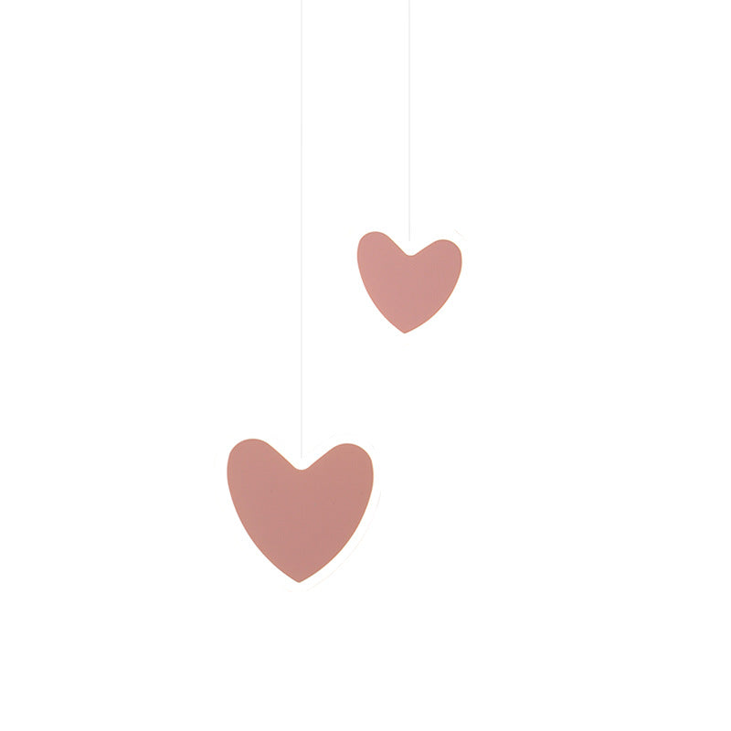 DreamPetal Ceiling Lamp – Butterfly & Heart Kids Chandelier