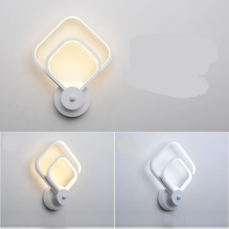 PetalGlow Wall Lamp – Modern Bedside LED Light