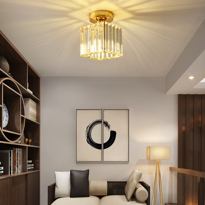 Crystelle Mini Ceiling Light – Elegant Entryway Glow