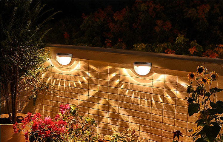 AquaDrop Solar Wall Lamp – Outdoor Waterdrop Ambient Light