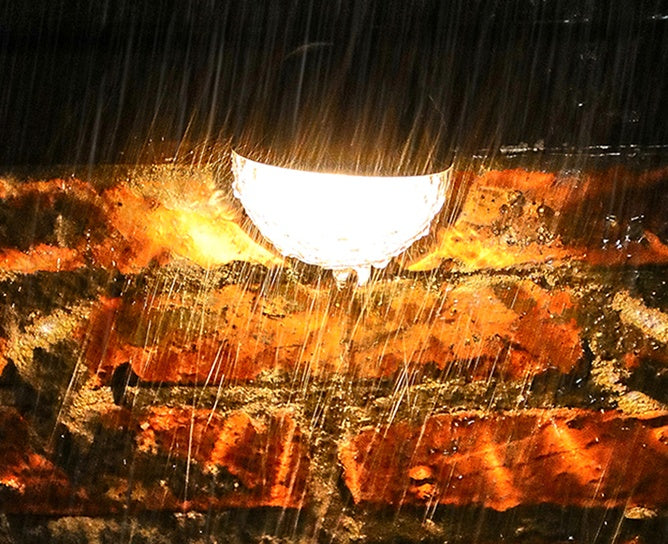 AquaDrop Solar Wall Lamp – Outdoor Waterdrop Ambient Light