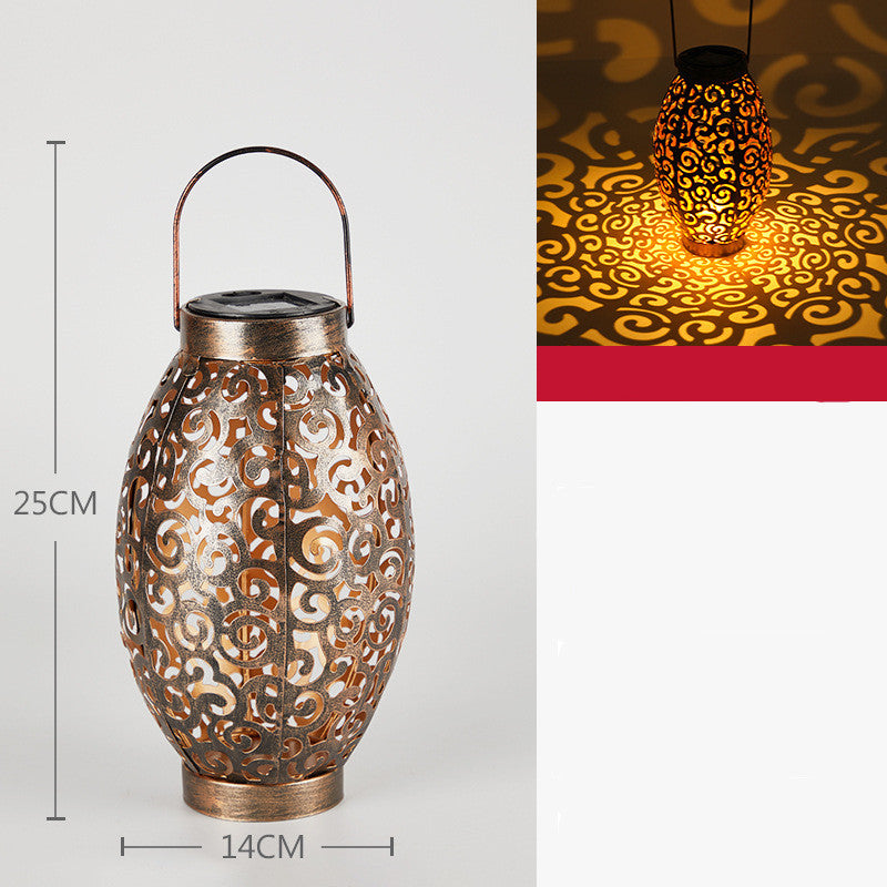 ShadowGlow Garden Lantern – Outdoor Hollow Landscape Light