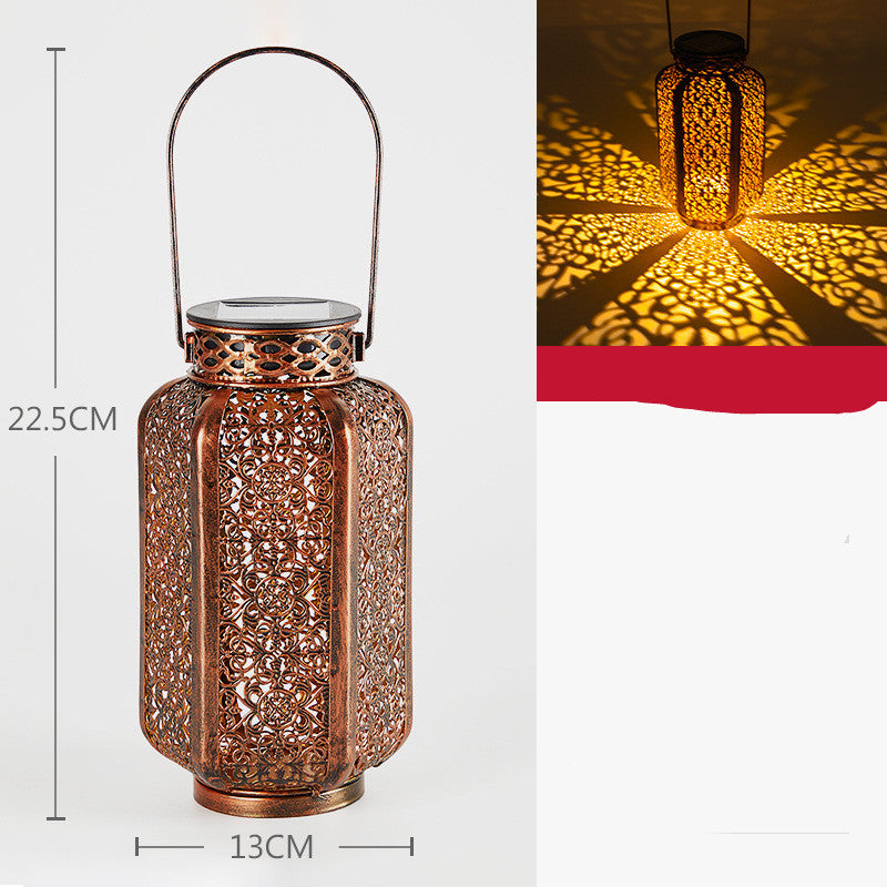ShadowGlow Garden Lantern – Outdoor Hollow Landscape Light