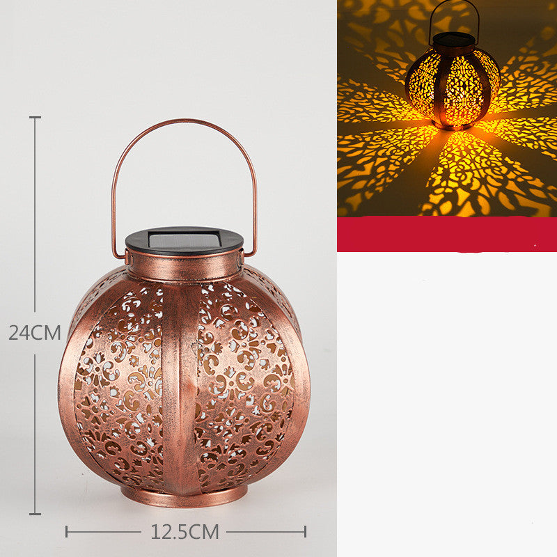 ShadowGlow Garden Lantern – Outdoor Hollow Landscape Light