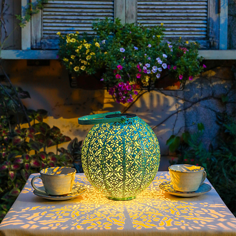 ShadowGlow Garden Lantern – Outdoor Hollow Landscape Light
