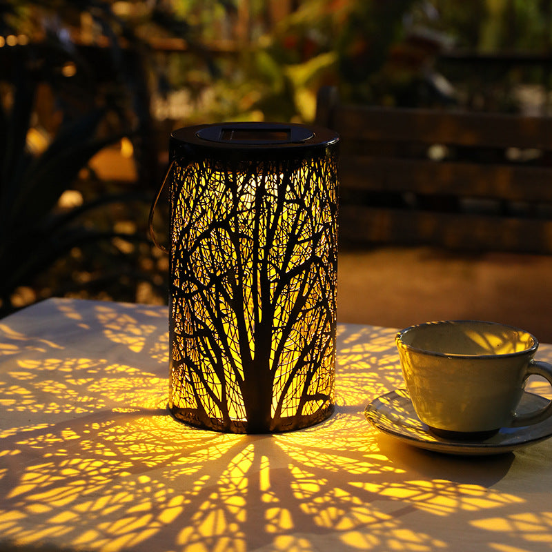 ShadowGlow Garden Lantern – Outdoor Hollow Landscape Light