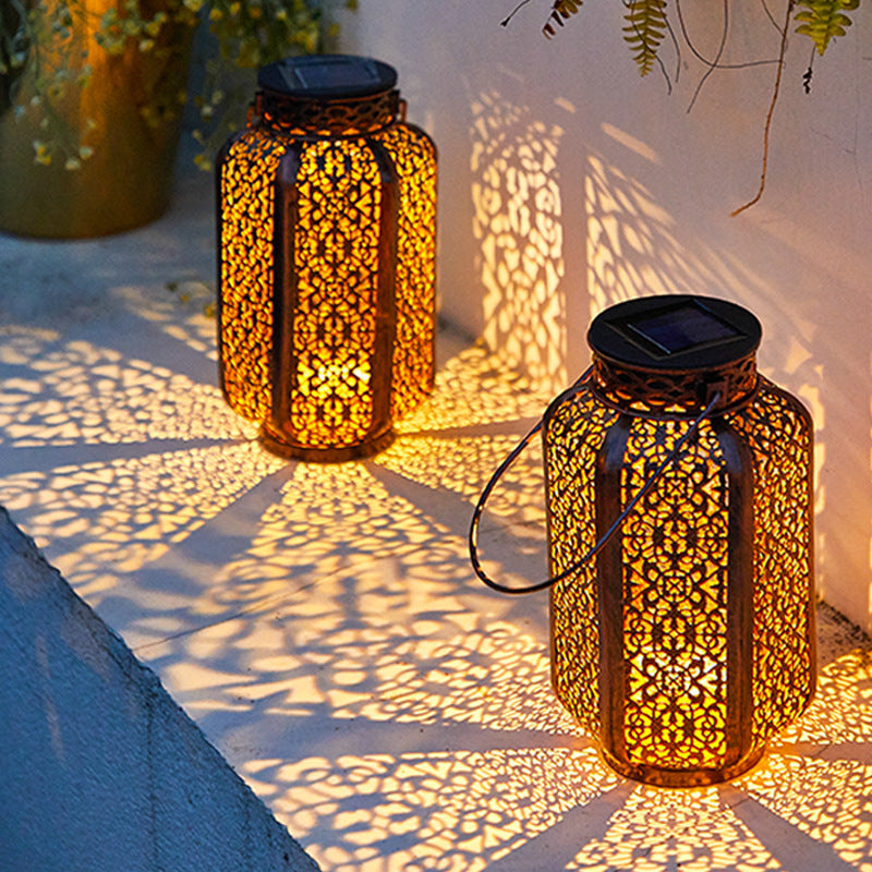 ShadowGlow Garden Lantern – Outdoor Hollow Landscape Light