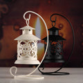 Vintage Geo Candle Holder – European Decorative Lantern