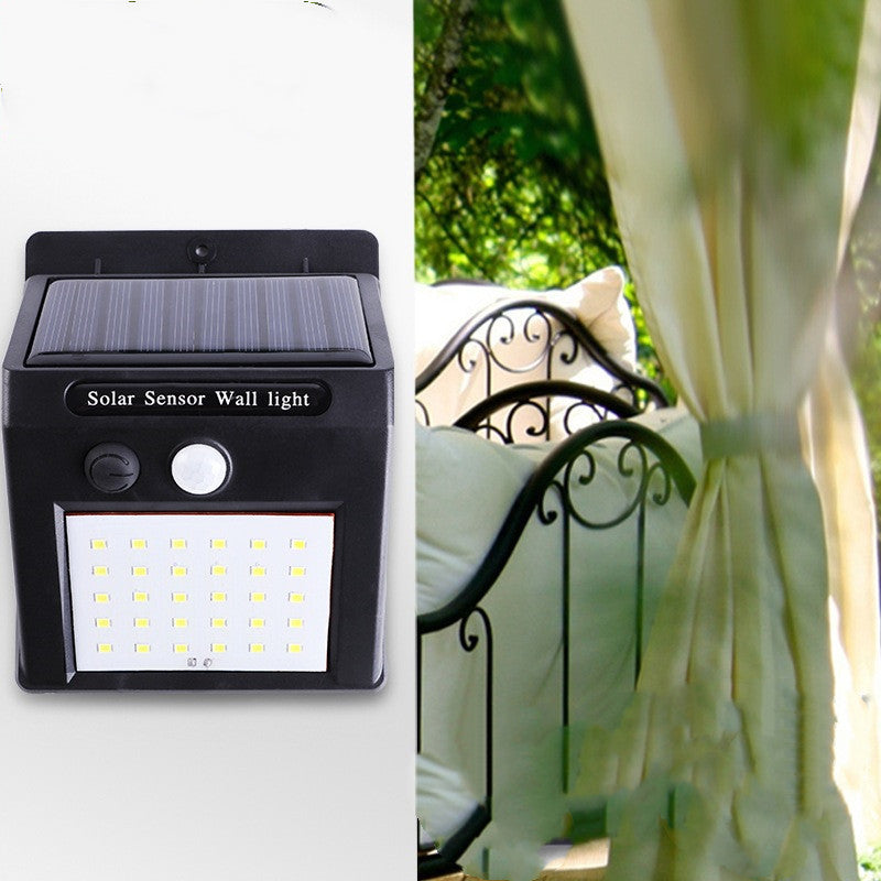 SecureGlow Solar Sensor Light – Outdoor LED Garden Lamp