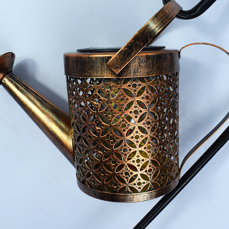 Starlume Watering Can Light – Enchanted Garden Solar Decor