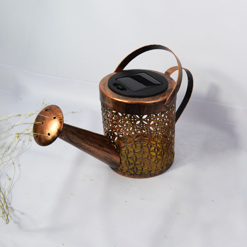 Starlume Watering Can Light – Enchanted Garden Solar Decor