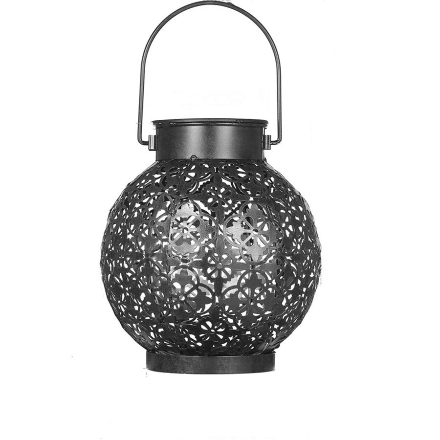 Vintage Hollow Lantern – Solar Garden Ambient Light