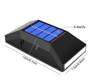 Solis Step Light – 6LED Solar Staircase Wall Lamp