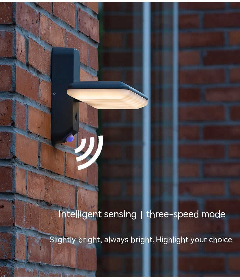 Nordic Sense Wall Light – Solar Motion Outdoor Lamp