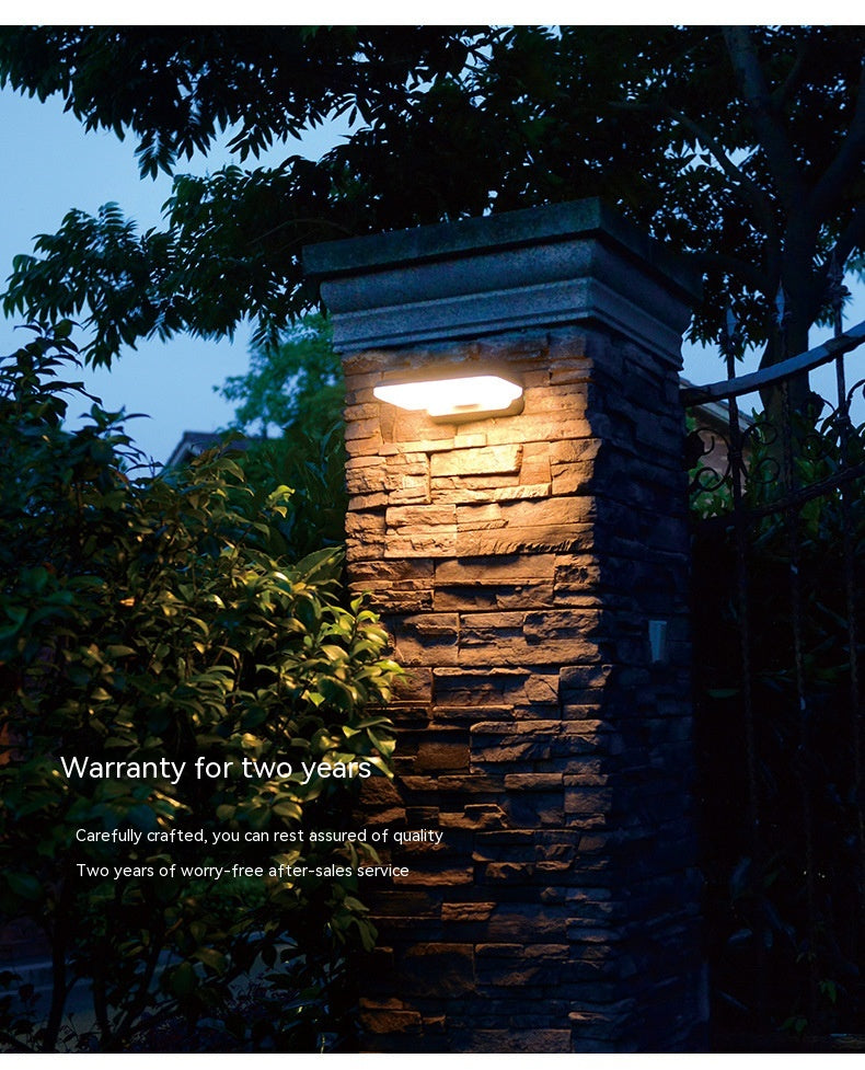 Nordic Sense Wall Light – Solar Motion Outdoor Lamp