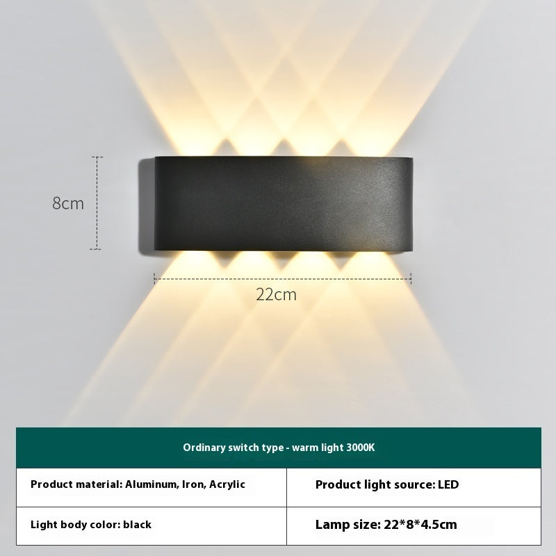 D336 Smart Wall Lamp – Modern Waterproof LED Light