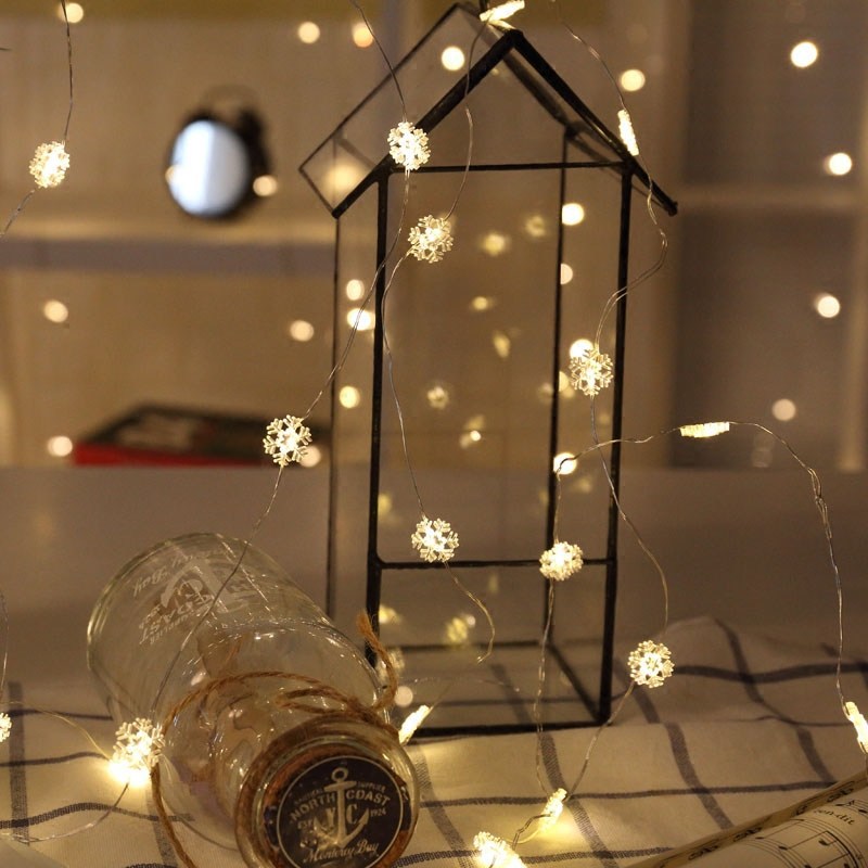 Stellara Star LED String Lights – Romantic Copper Glow