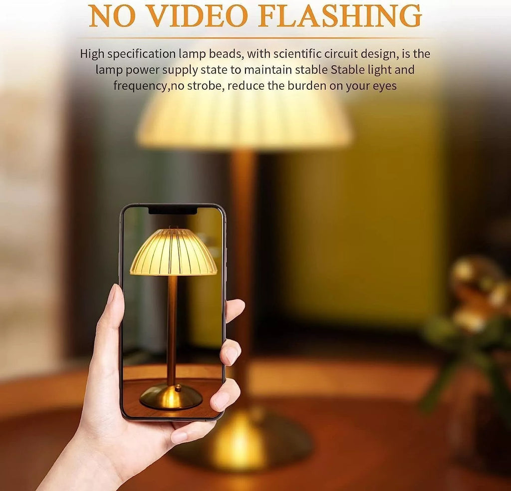 Luméra Cordless Table Lamp – Vintage Ambient Glow
