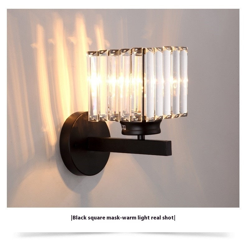 Aurélia Crystal Wall Lamp – Modern Minimalist Elegance