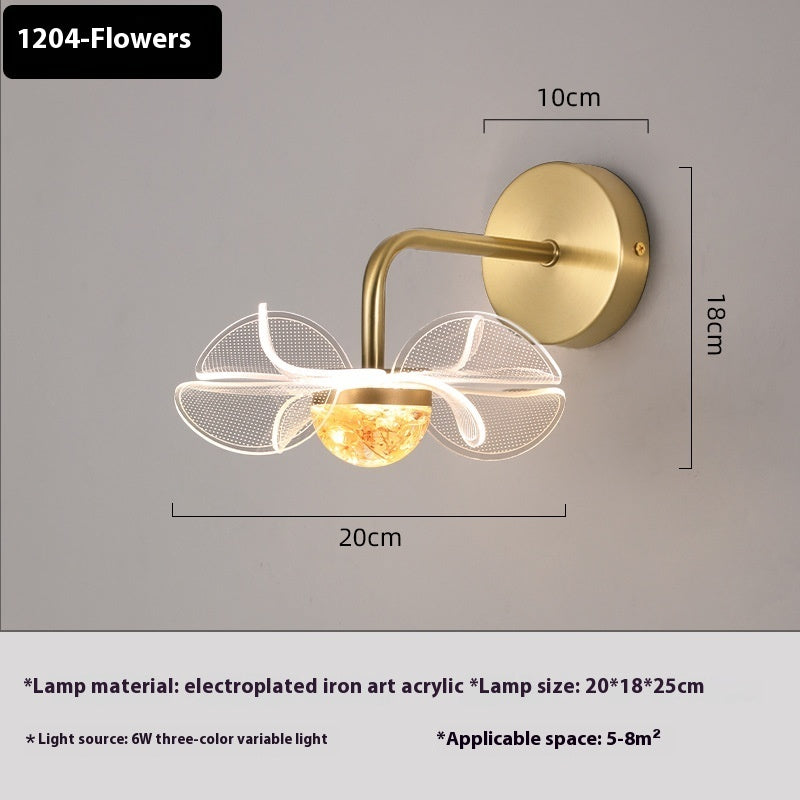 Floréa Bloom Wall Lamp – Soft Ambient Floral Light