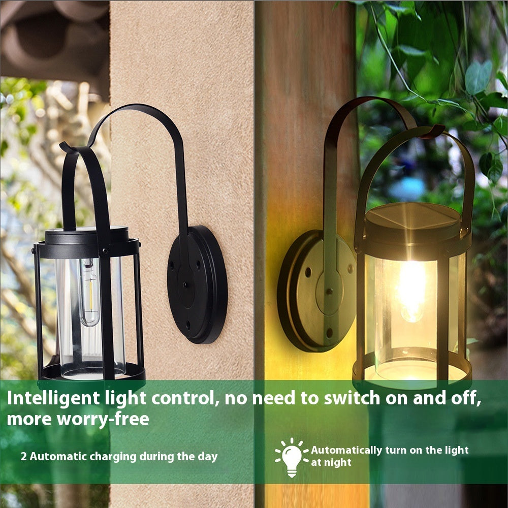 Solis Portable Lantern – Solar Outdoor Decorative Wall Lamp