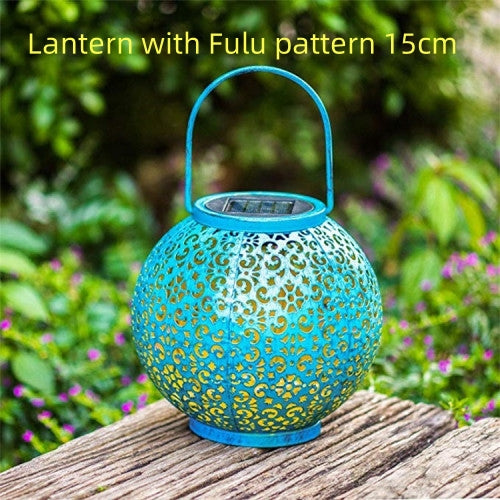 VintageGlow Solar Lantern – Outdoor Hanging Garden Light
