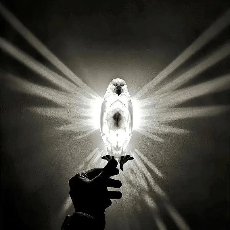 Aviara Eagle Wall Lamp – Sculptural Ambient Light Art