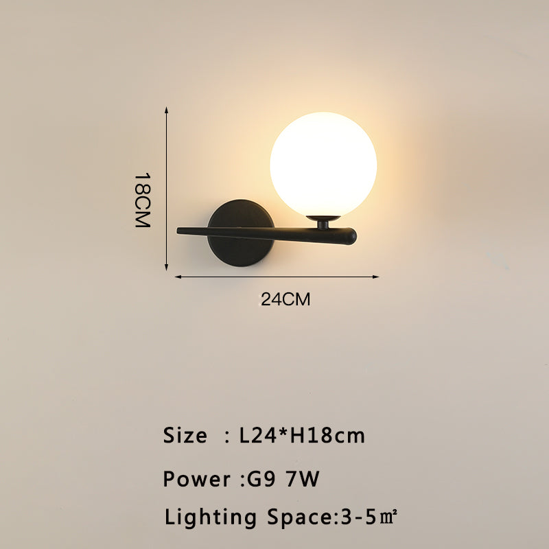 Aurelia Glass Wall Lamp – Modern Luxury Ambient Light