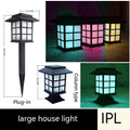 CourtyardGlow Solar Lamp – Decorative Garden Lawn Light